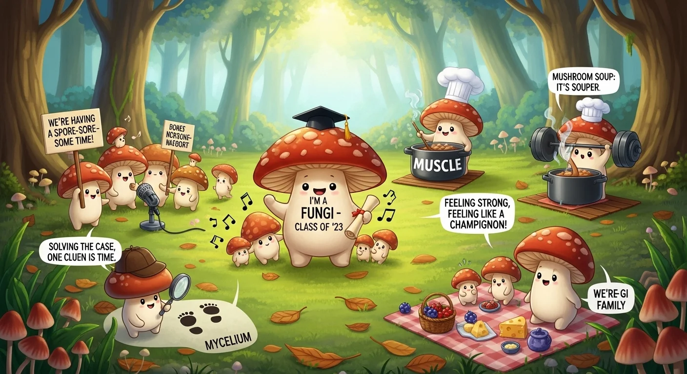 Classic Fungi Puns