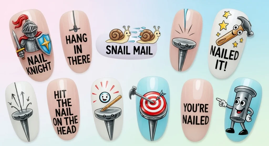 nail puns