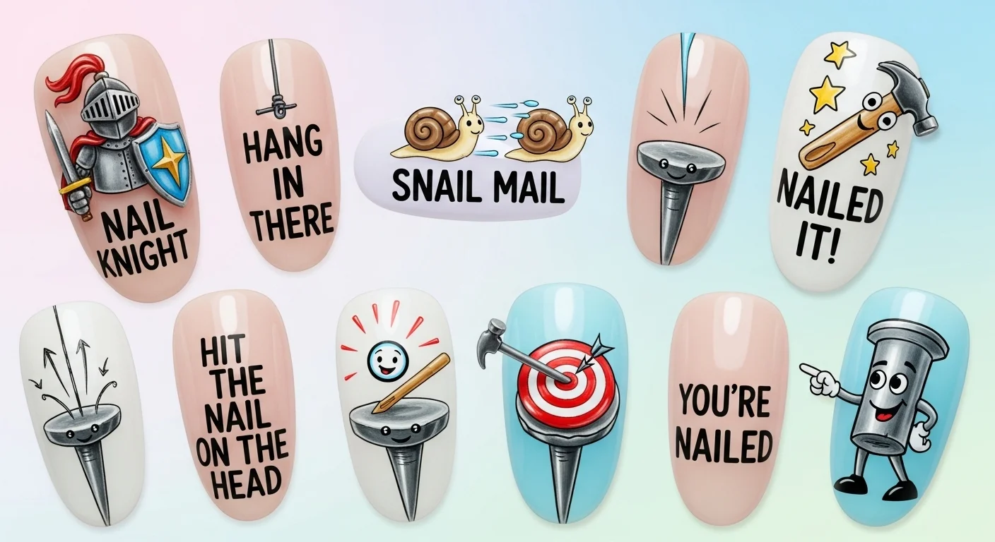 nail puns