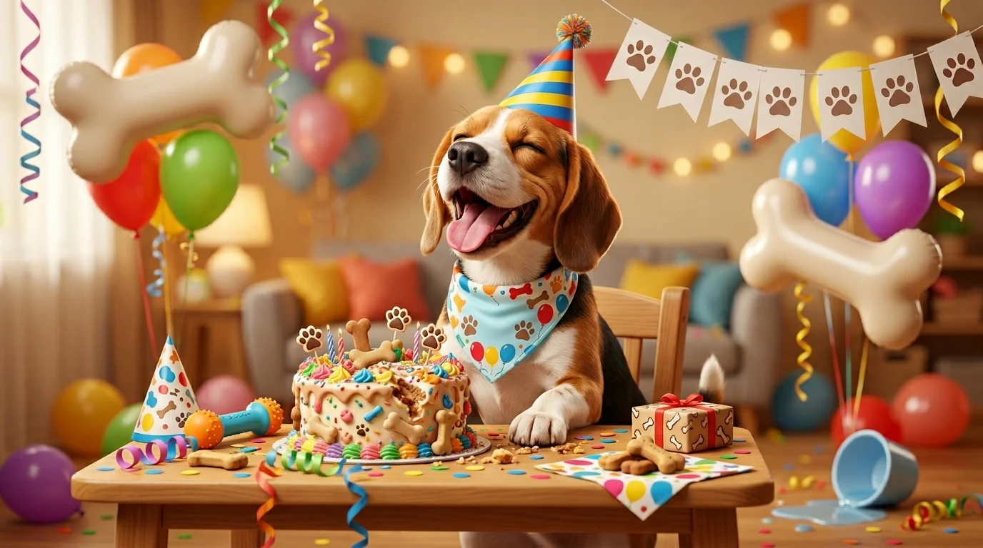 Classic Birthday Dog Puns