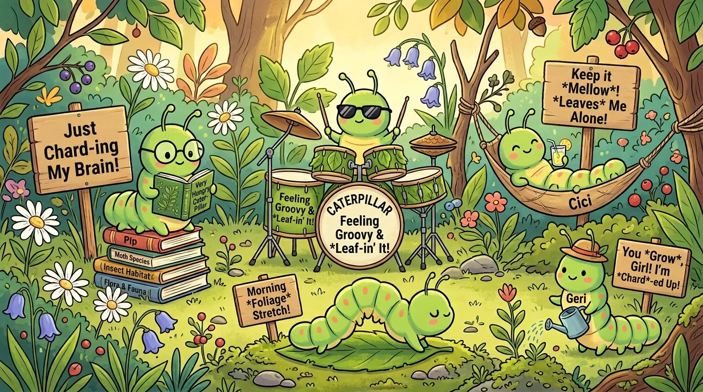 Classic Caterpillar Puns