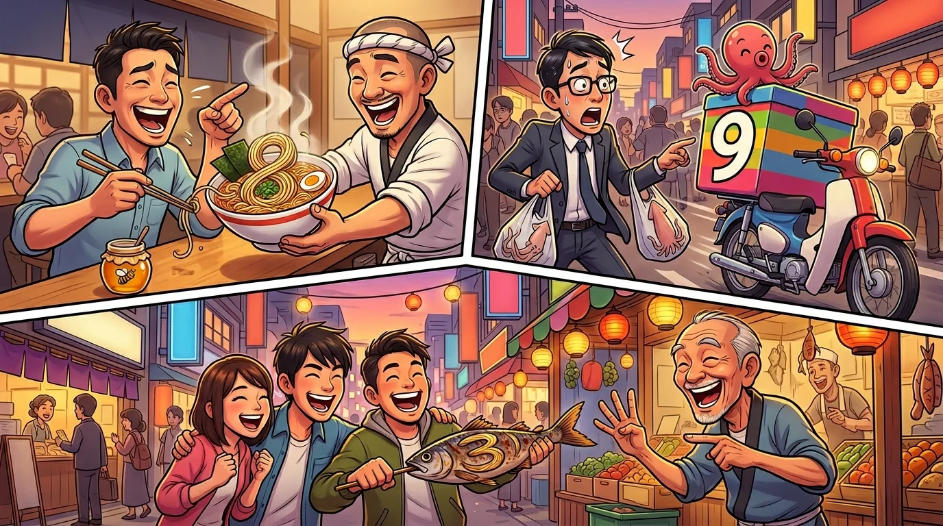 Classic Japanese Number Puns