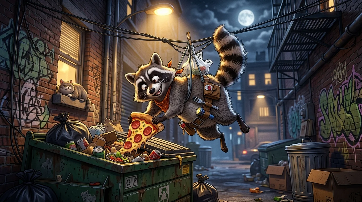 Classic Raccoon Puns