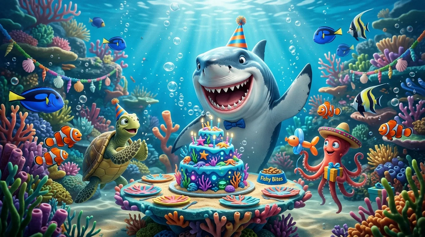 Classic Shark Birthday Puns