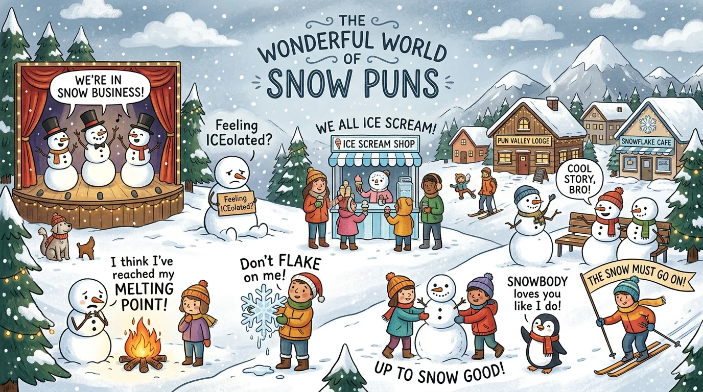 Classic Snow Puns