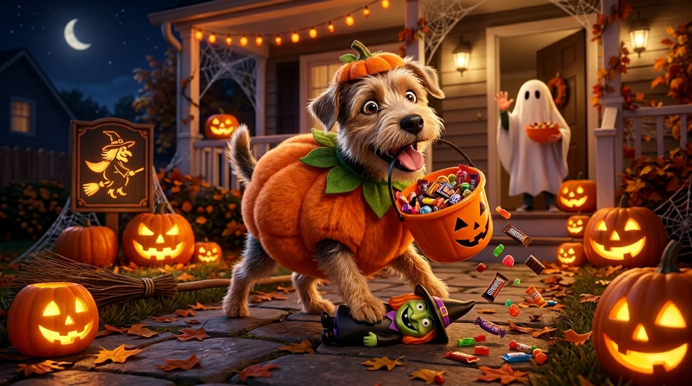 Funny Dog Halloween Puns