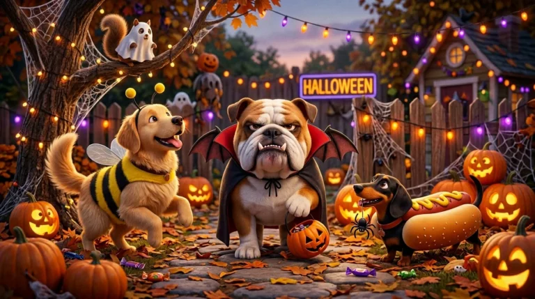 dog halloween puns