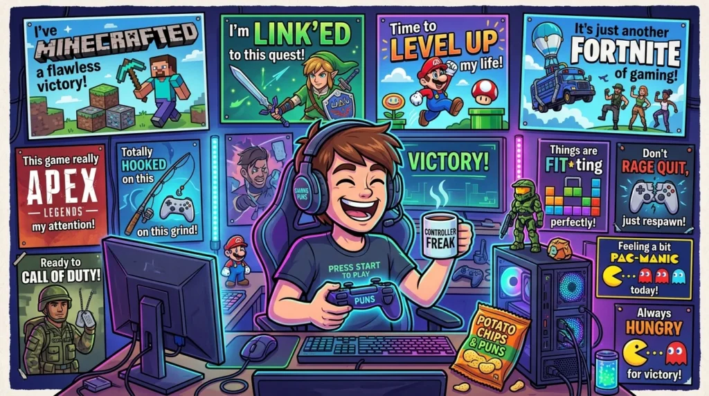 gaming puns