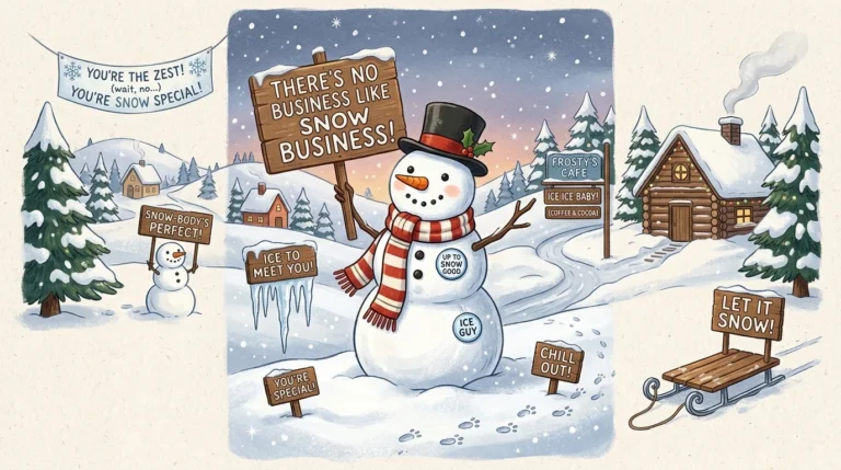 snow puns