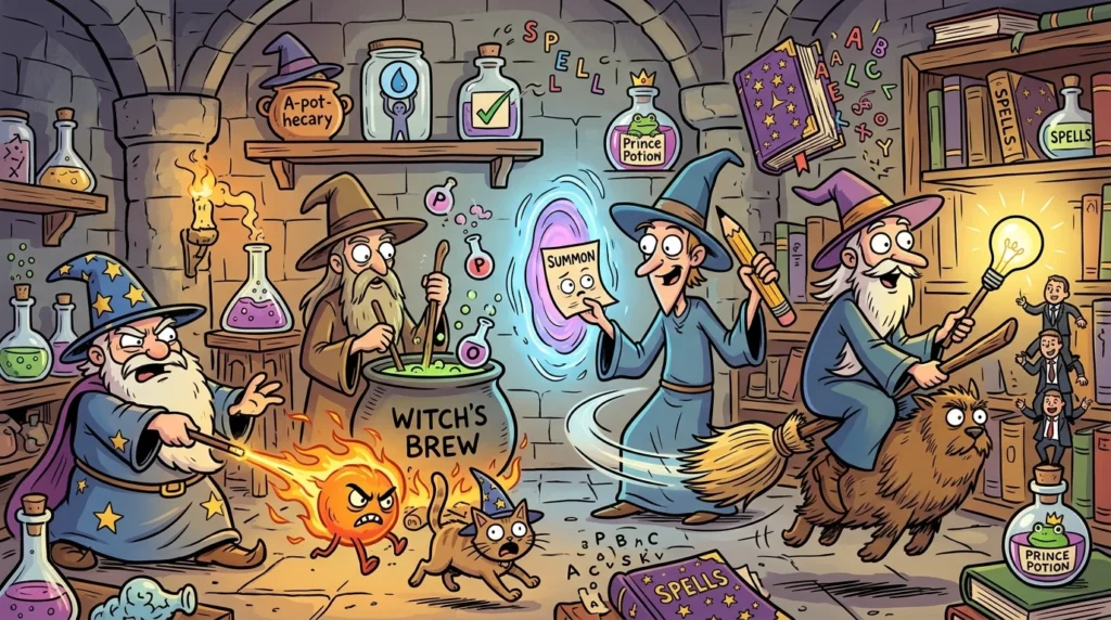wizard puns