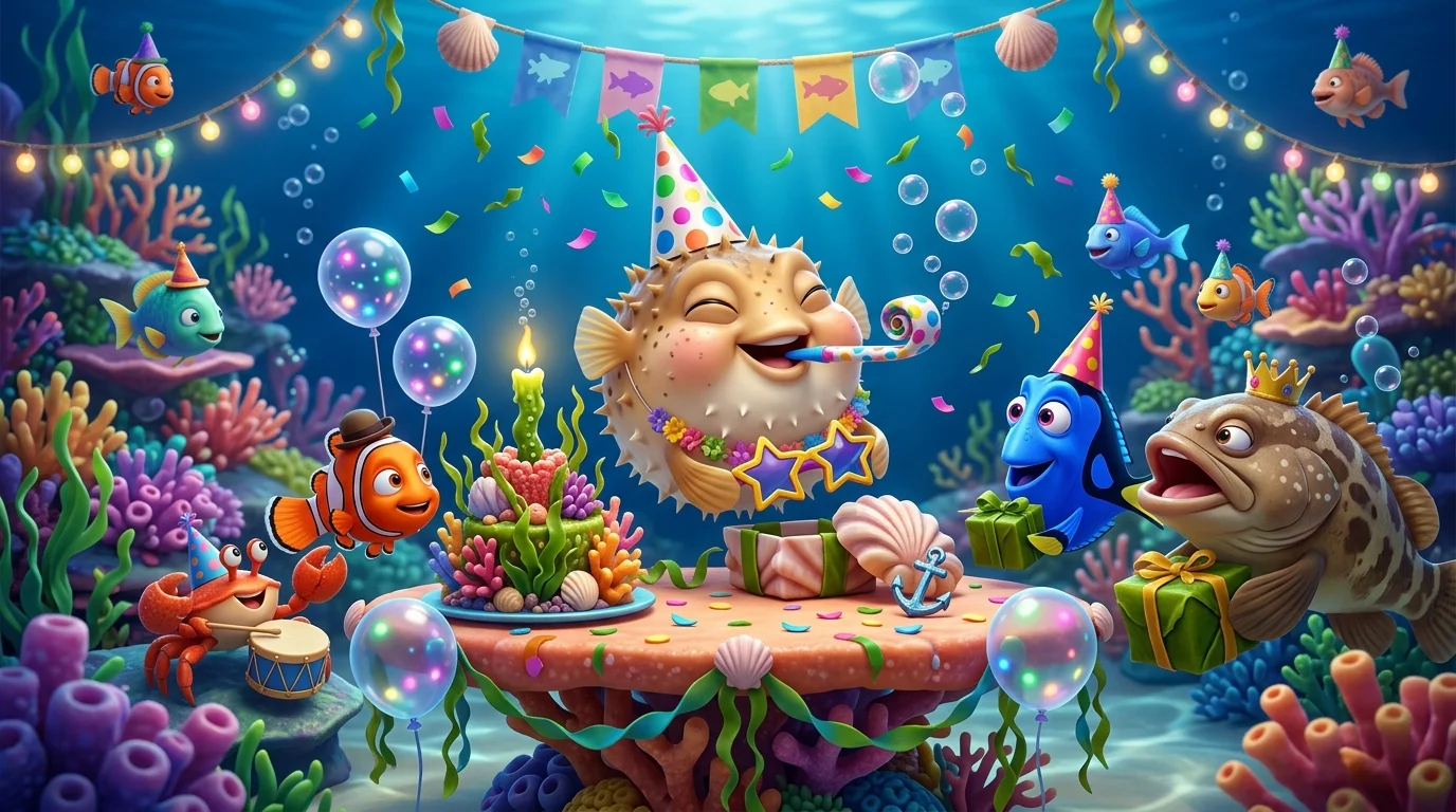 Fin-Tastic Birthday Puns