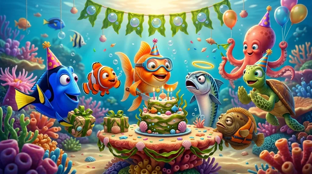 fish birthday puns