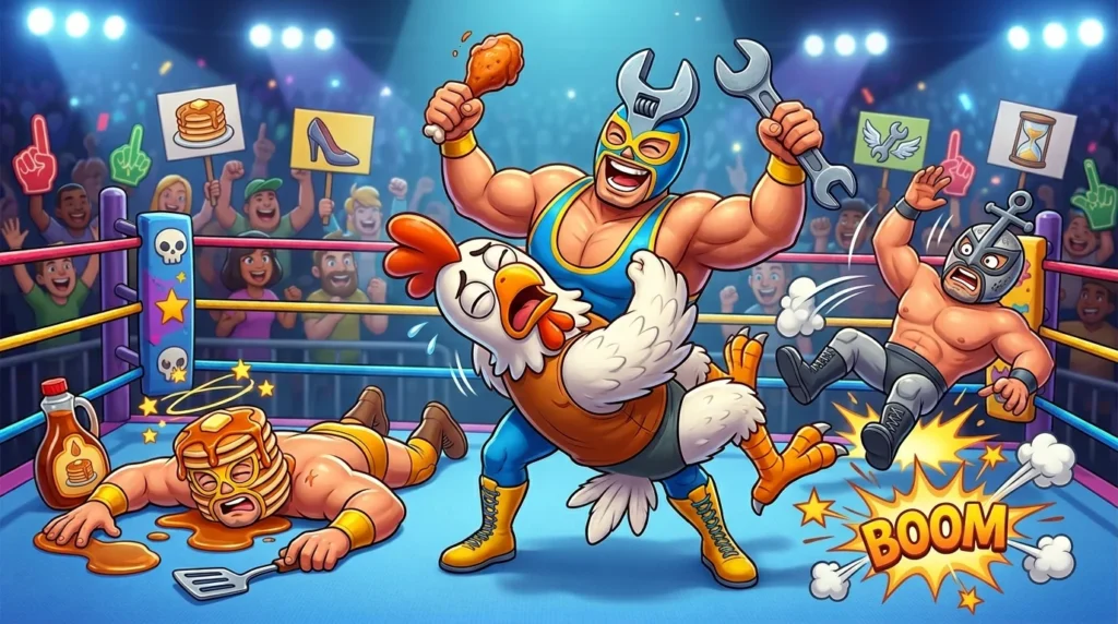 wrestling puns