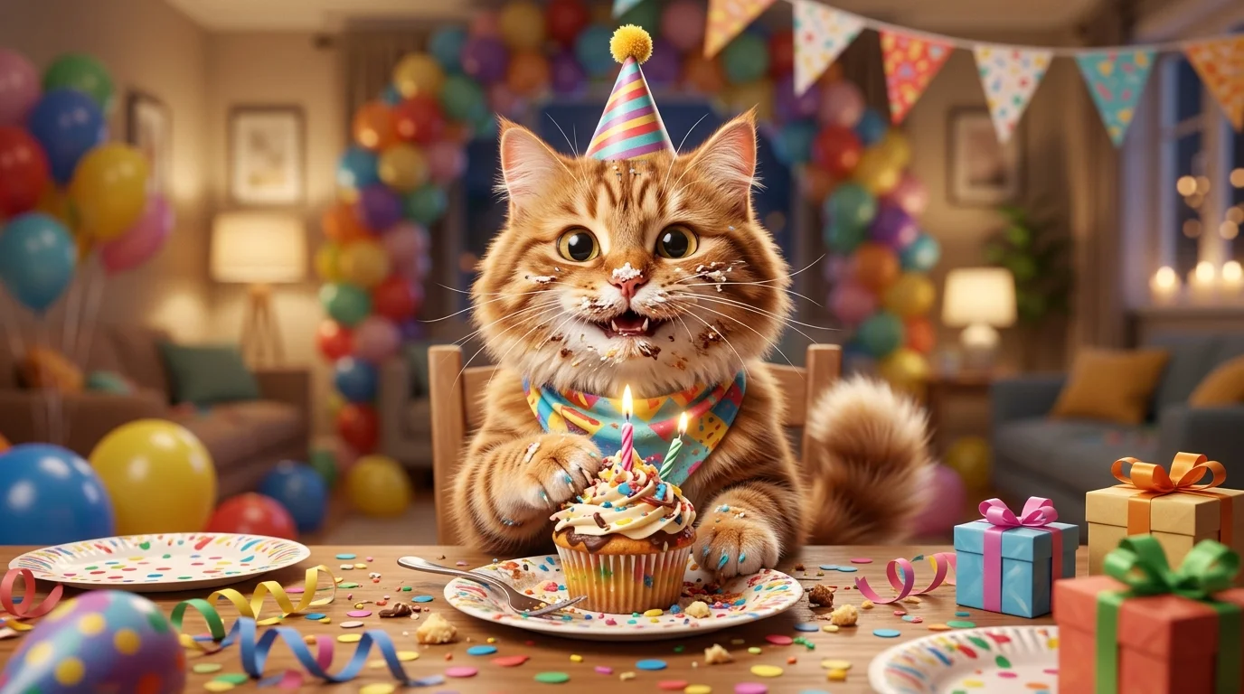 birthday cat puns