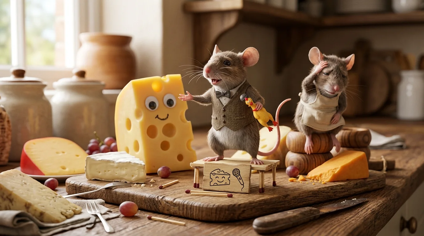 cheese jokes
