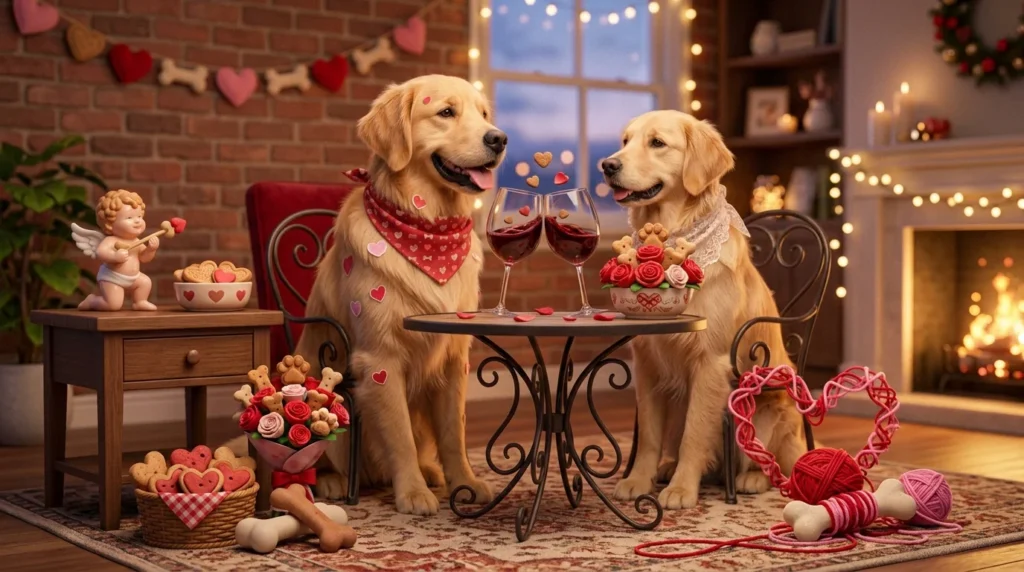 dog valentines puns