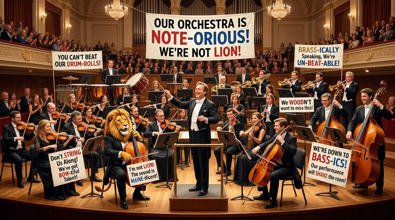 orchestra puns