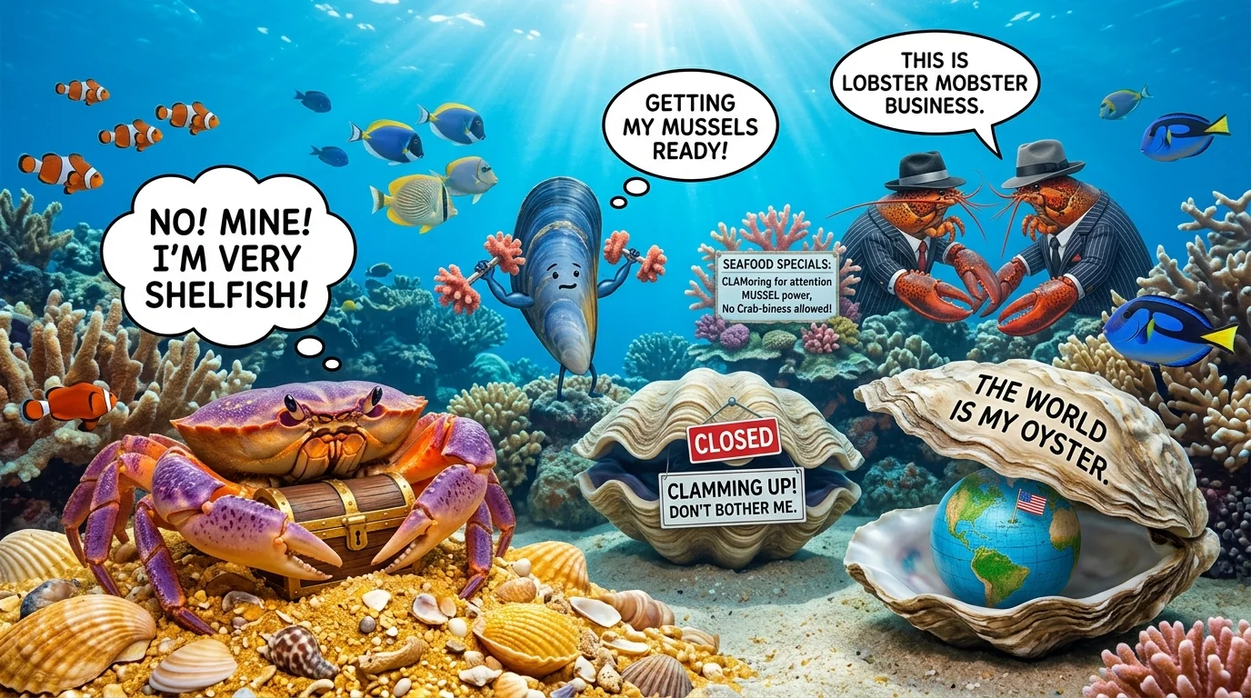 shellfish puns
