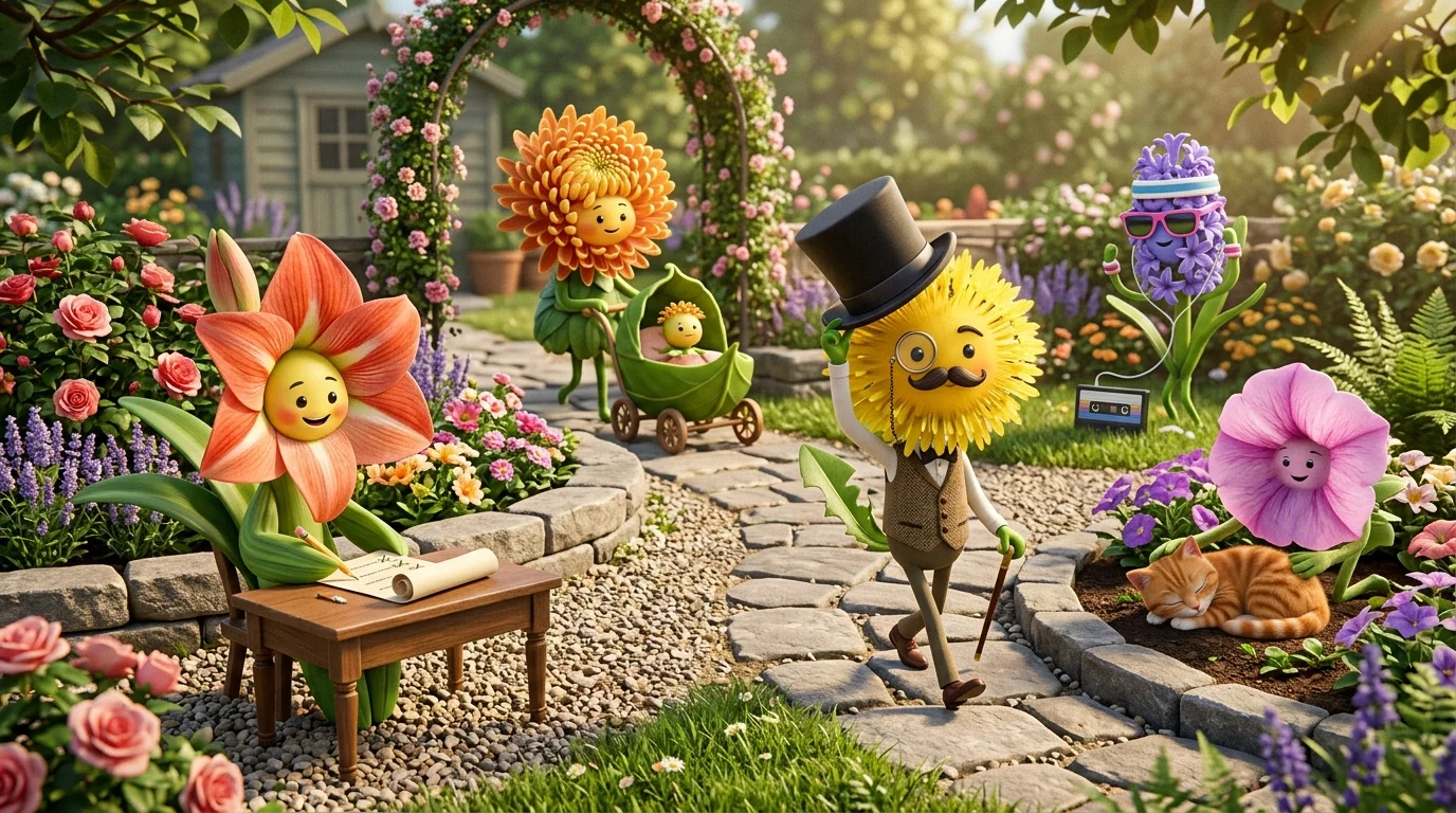 Funny Flower Puns