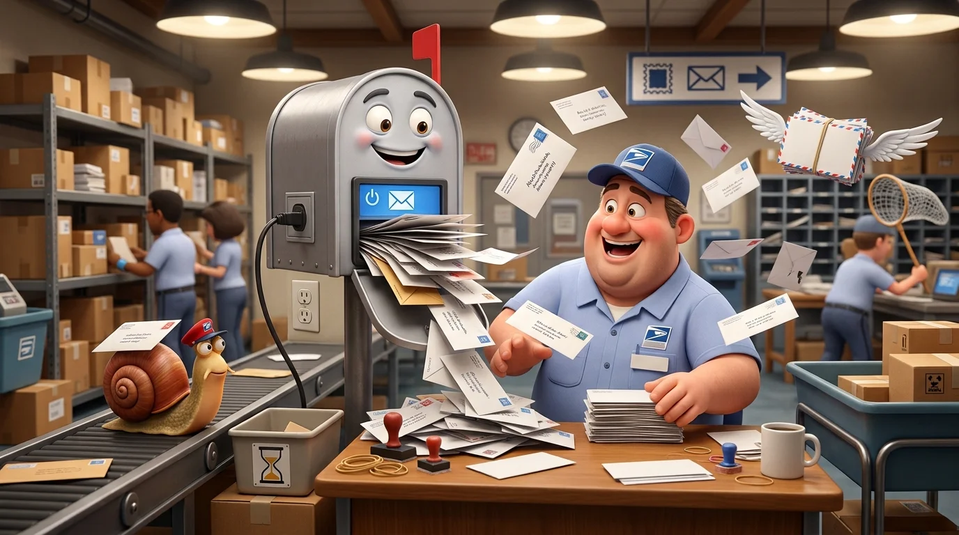 Funny Mail Puns