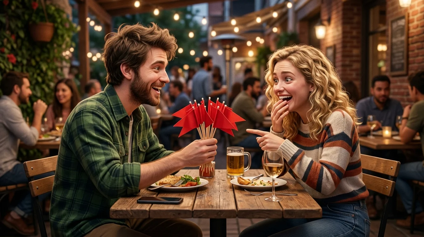 Funny Red Flags Jokes One Liners