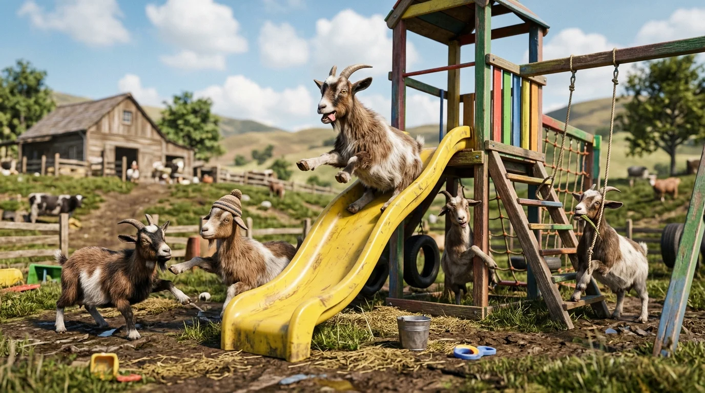 Goat Caption Puns