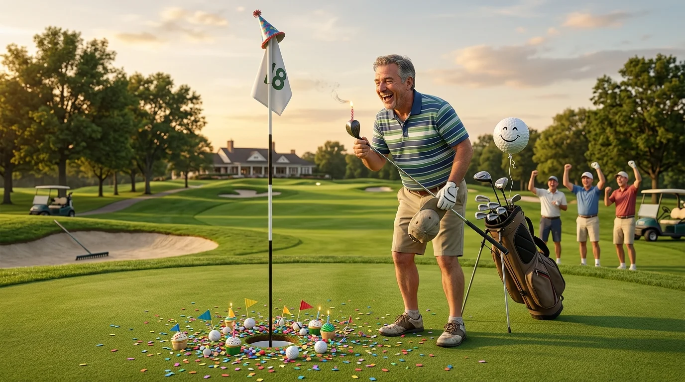 Golf Birthday One Liners