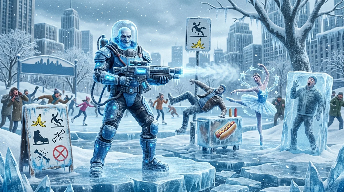 Savage Mr. Freeze Puns