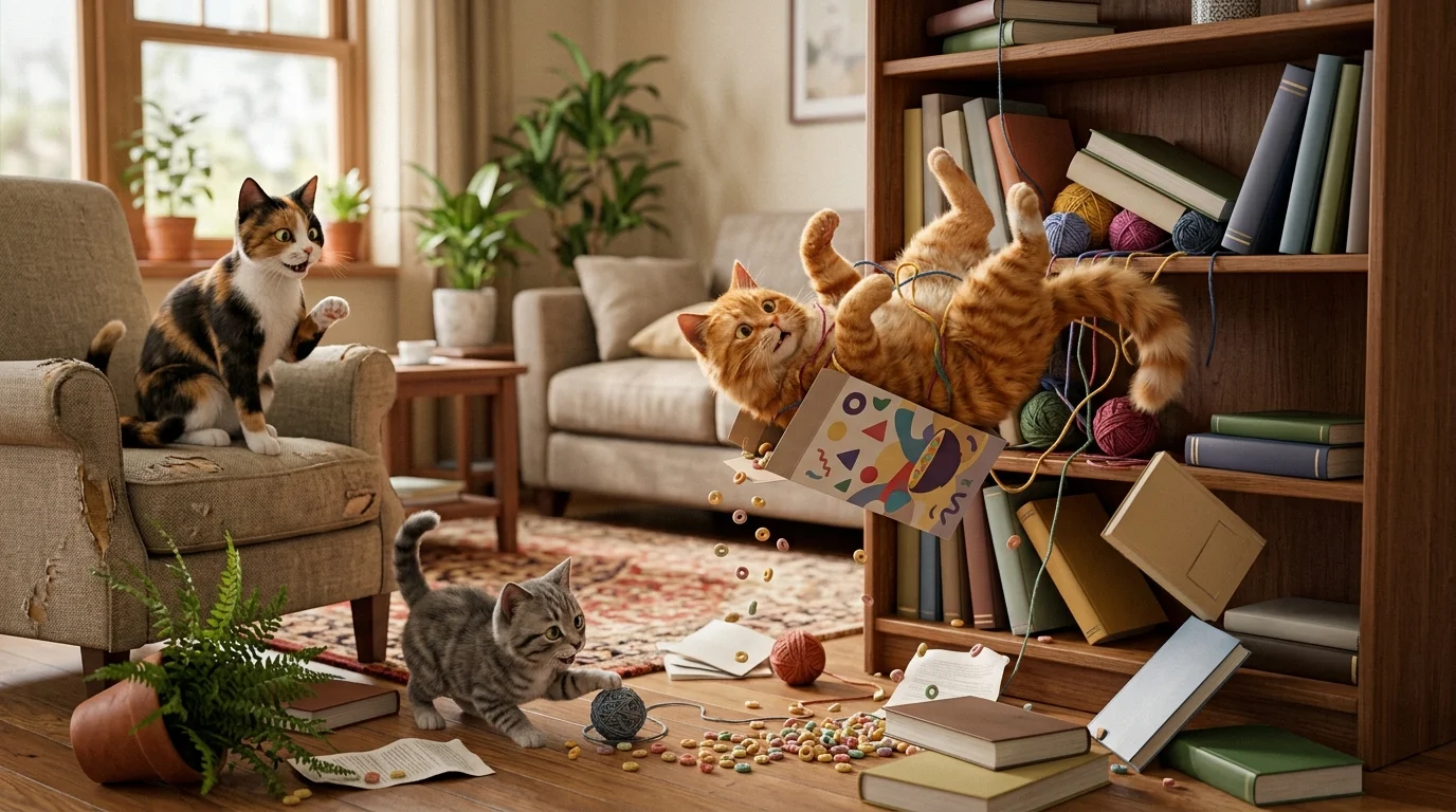 Short Cat Word Puns