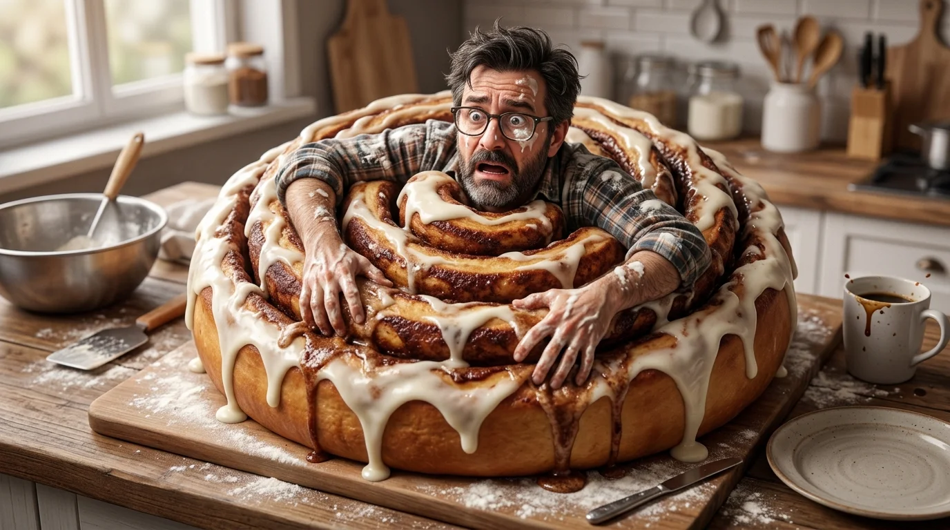 Short Cinnamon Roll Puns