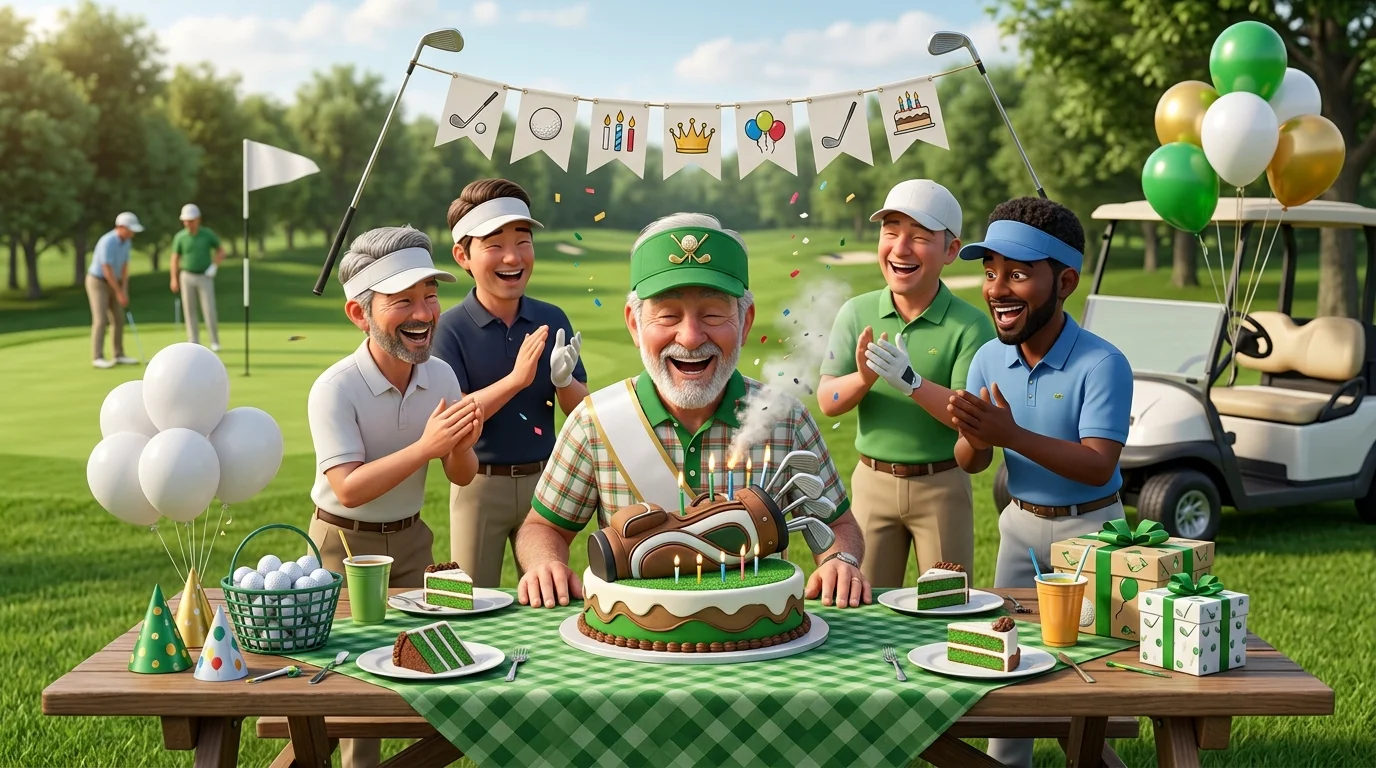Short Golf Birthday Puns