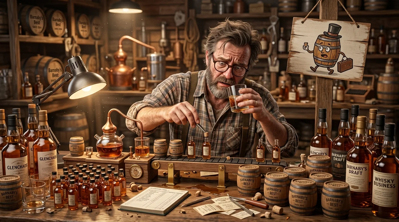 Whiskey Caption Puns