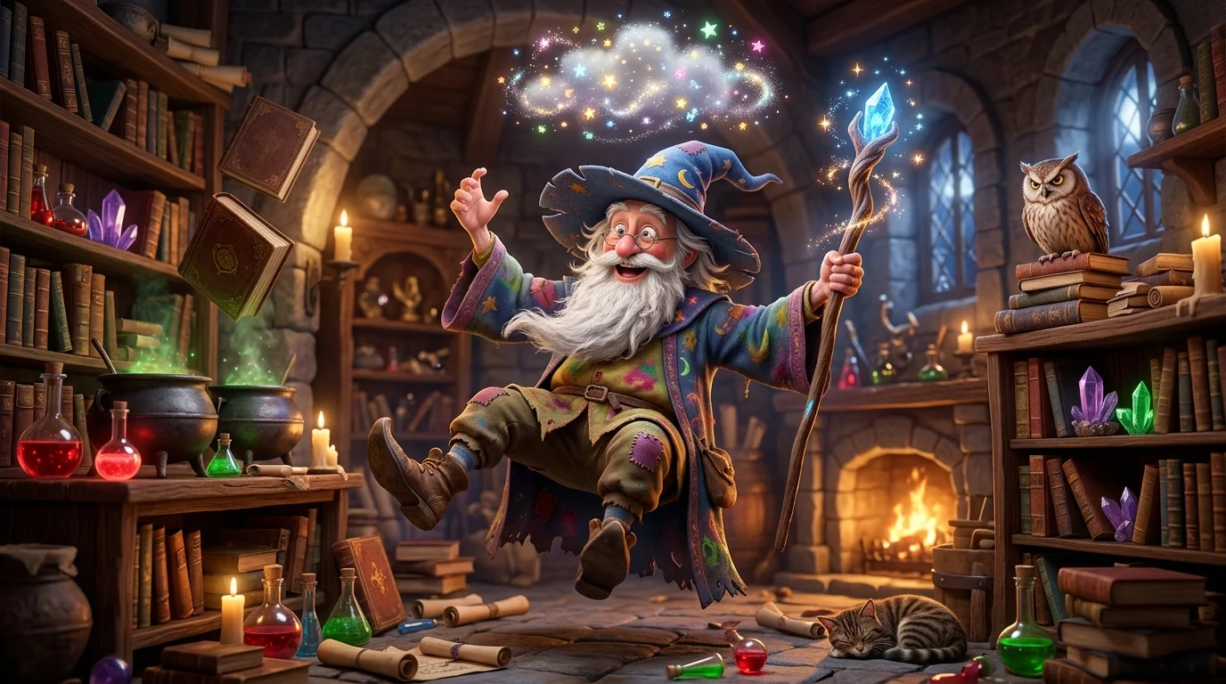 Wizard Puns for Captions