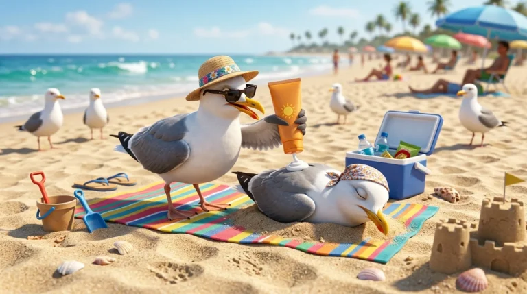 beach puns