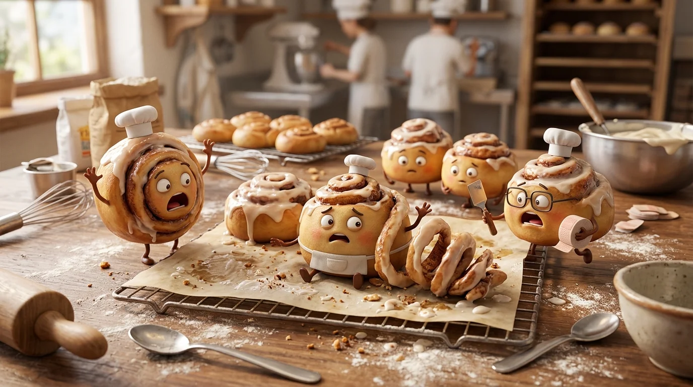 cinnamon roll puns