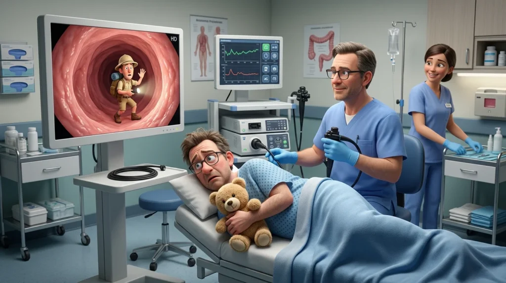 colonoscopy jokes