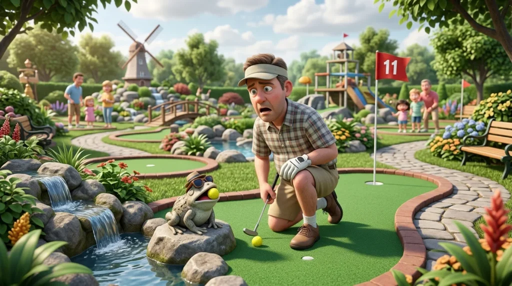 mini golf puns