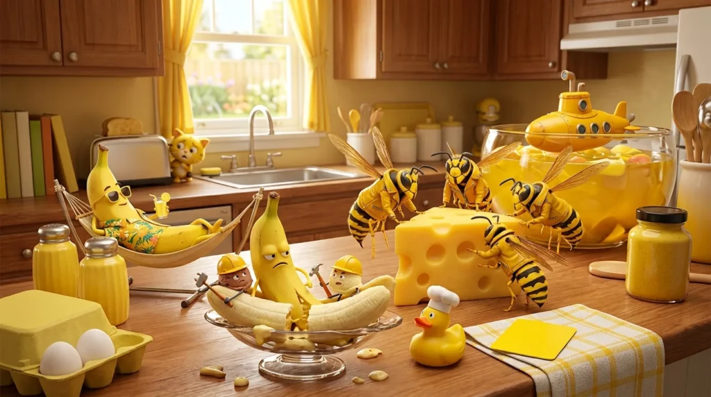yellow puns