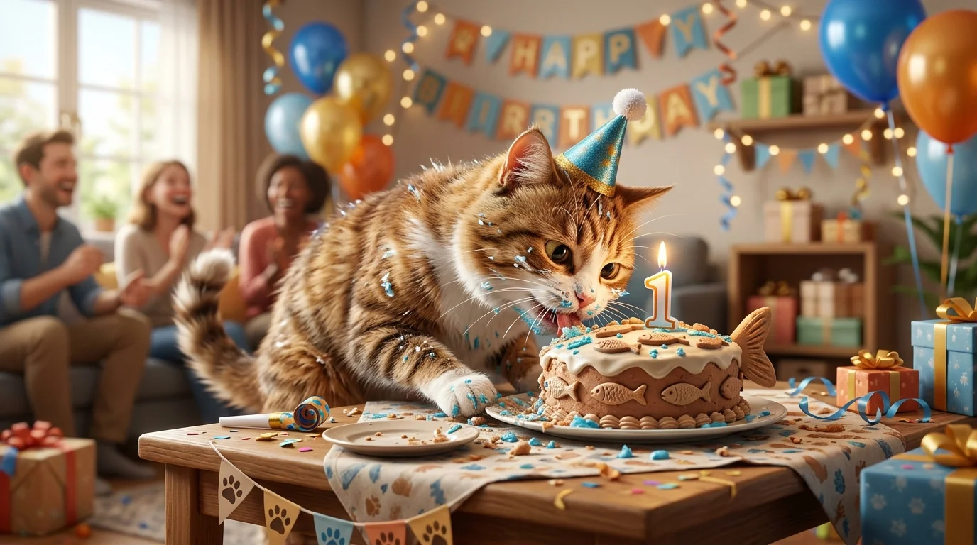 Cat Birthday Puns Captions