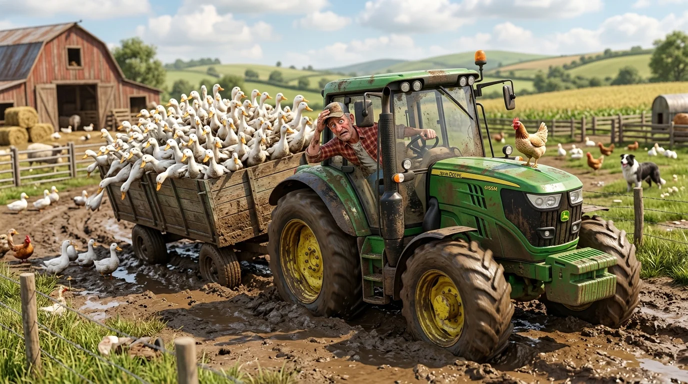 Clever Tractor Puns