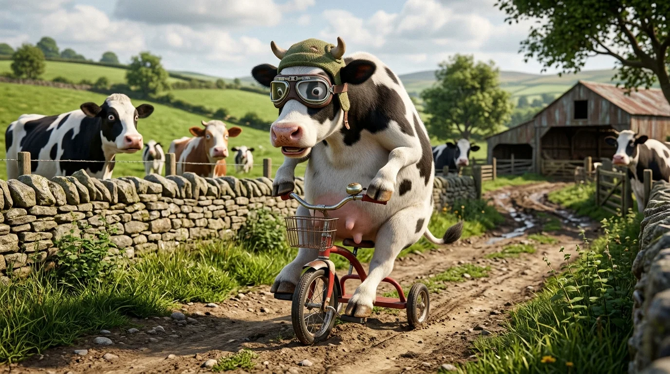 Cow Puns Captions