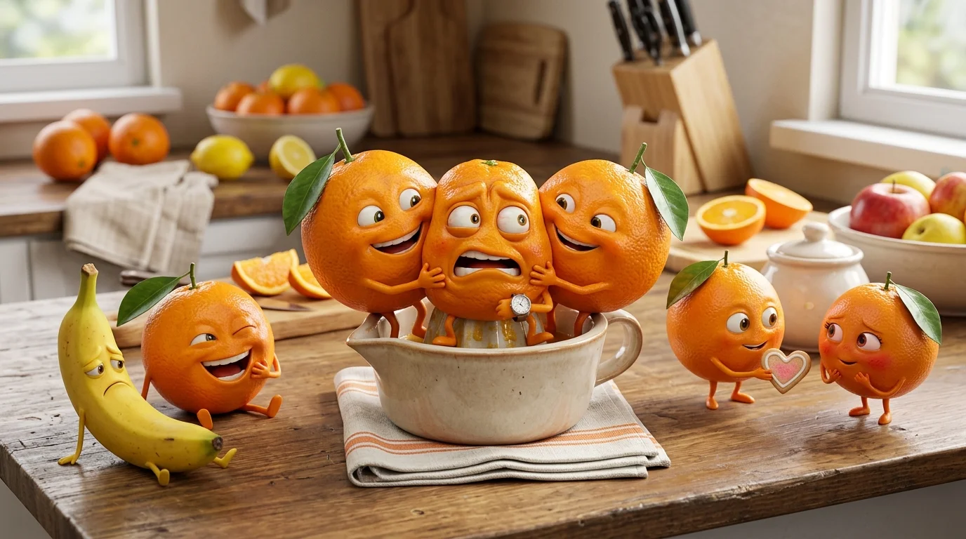 Cute Orange Puns