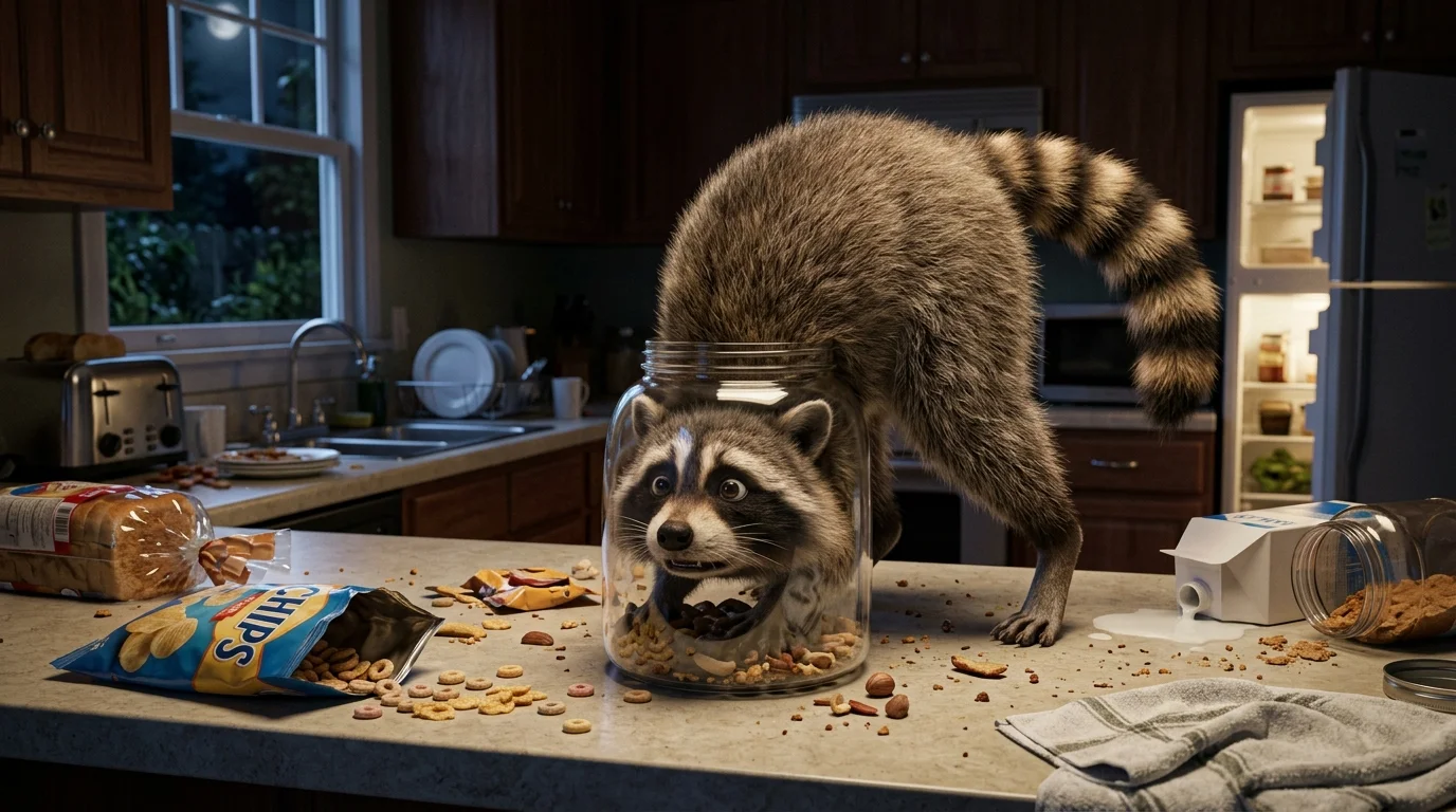 Cute Raccoon Puns