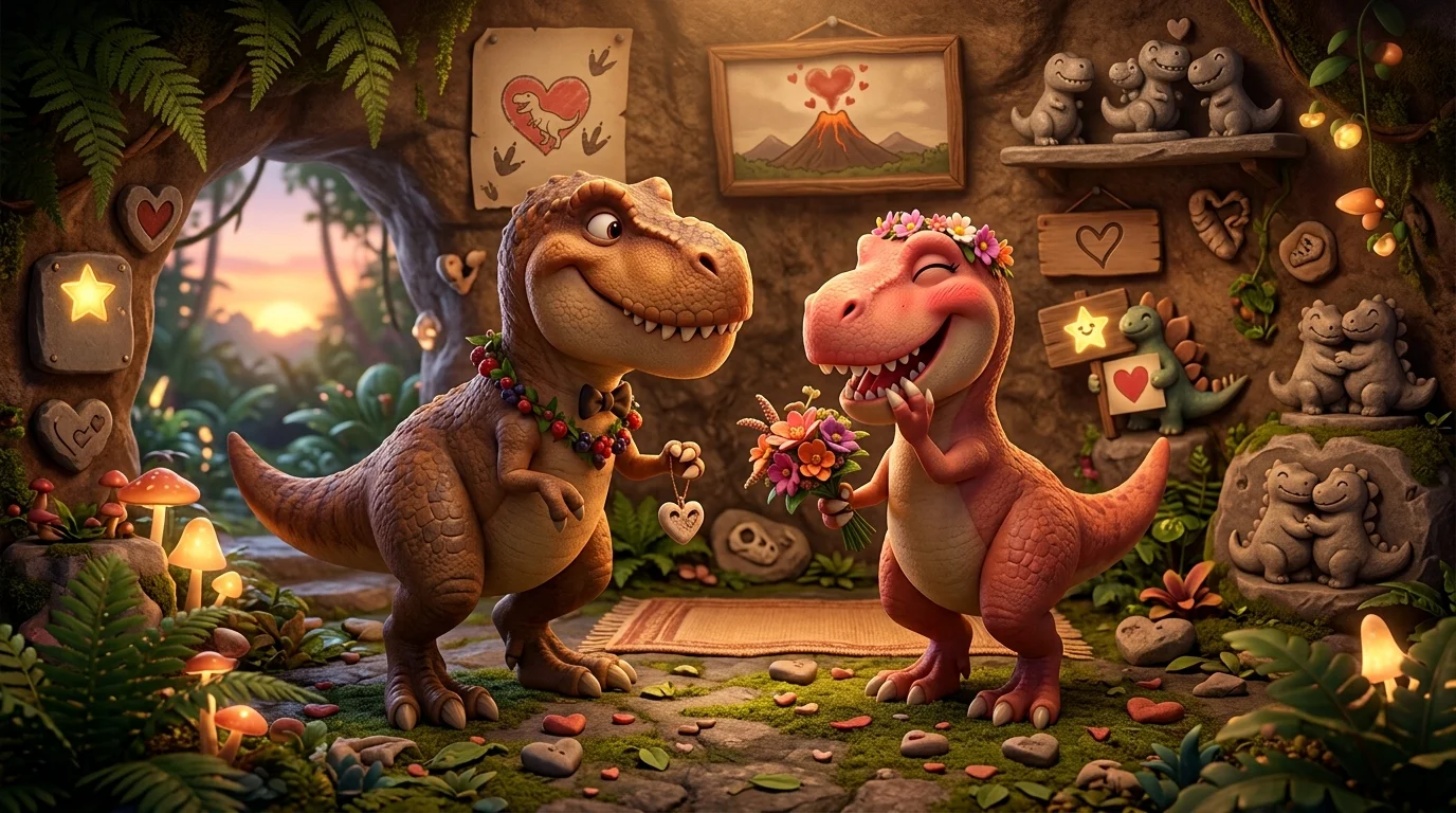 Dinosaur Love Puns One Liners