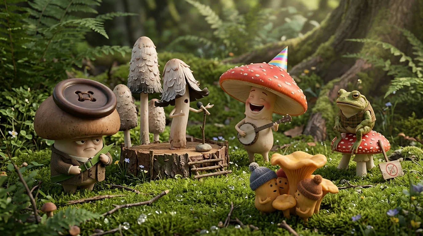 Fungi Puns Captions