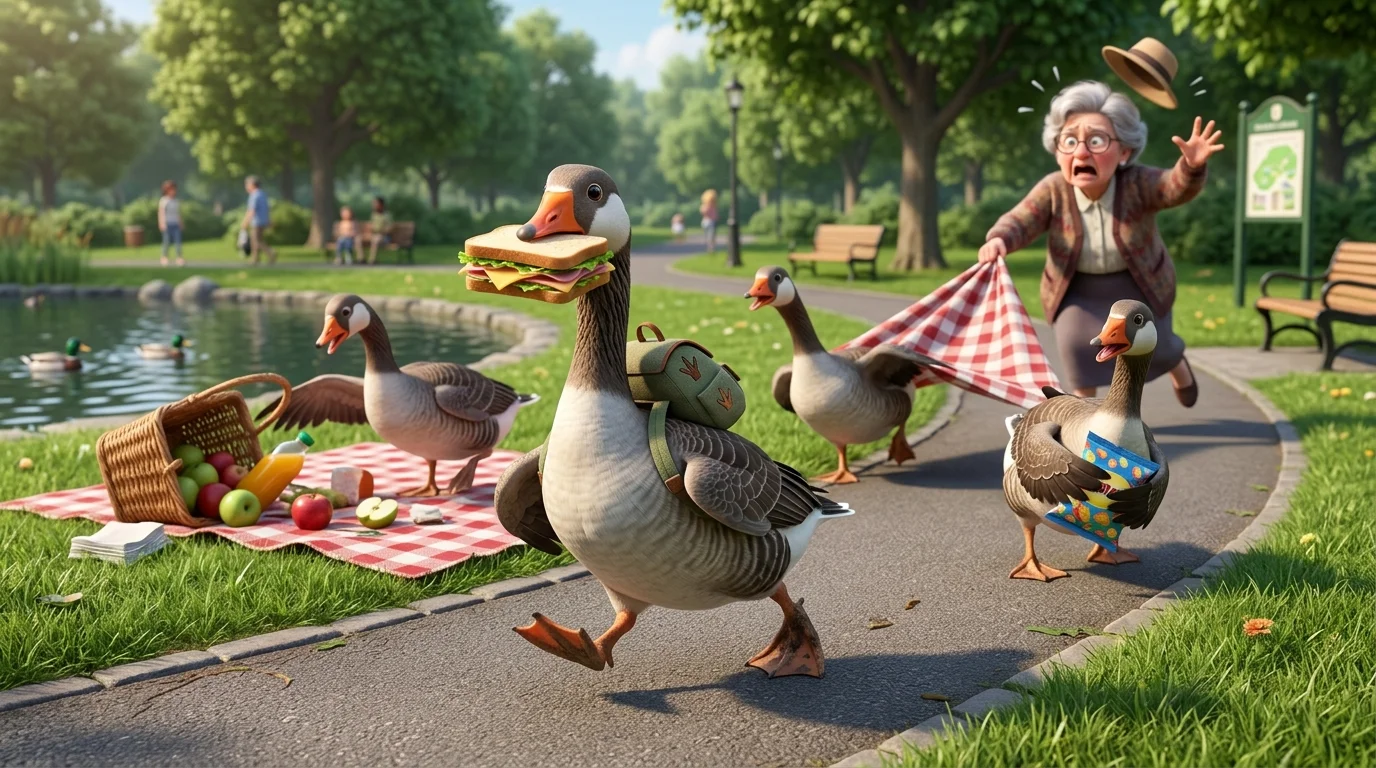 Funny Geese Puns