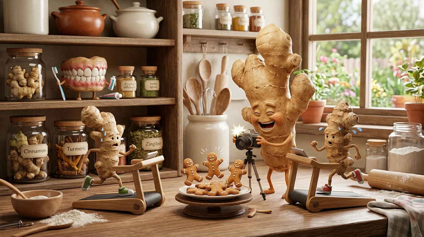 Ginger Pun Captions