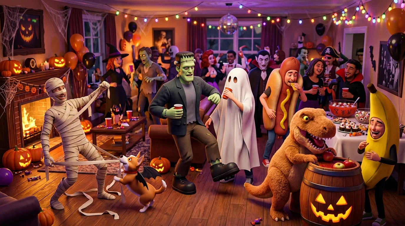 Halloween Party Puns for Adults
