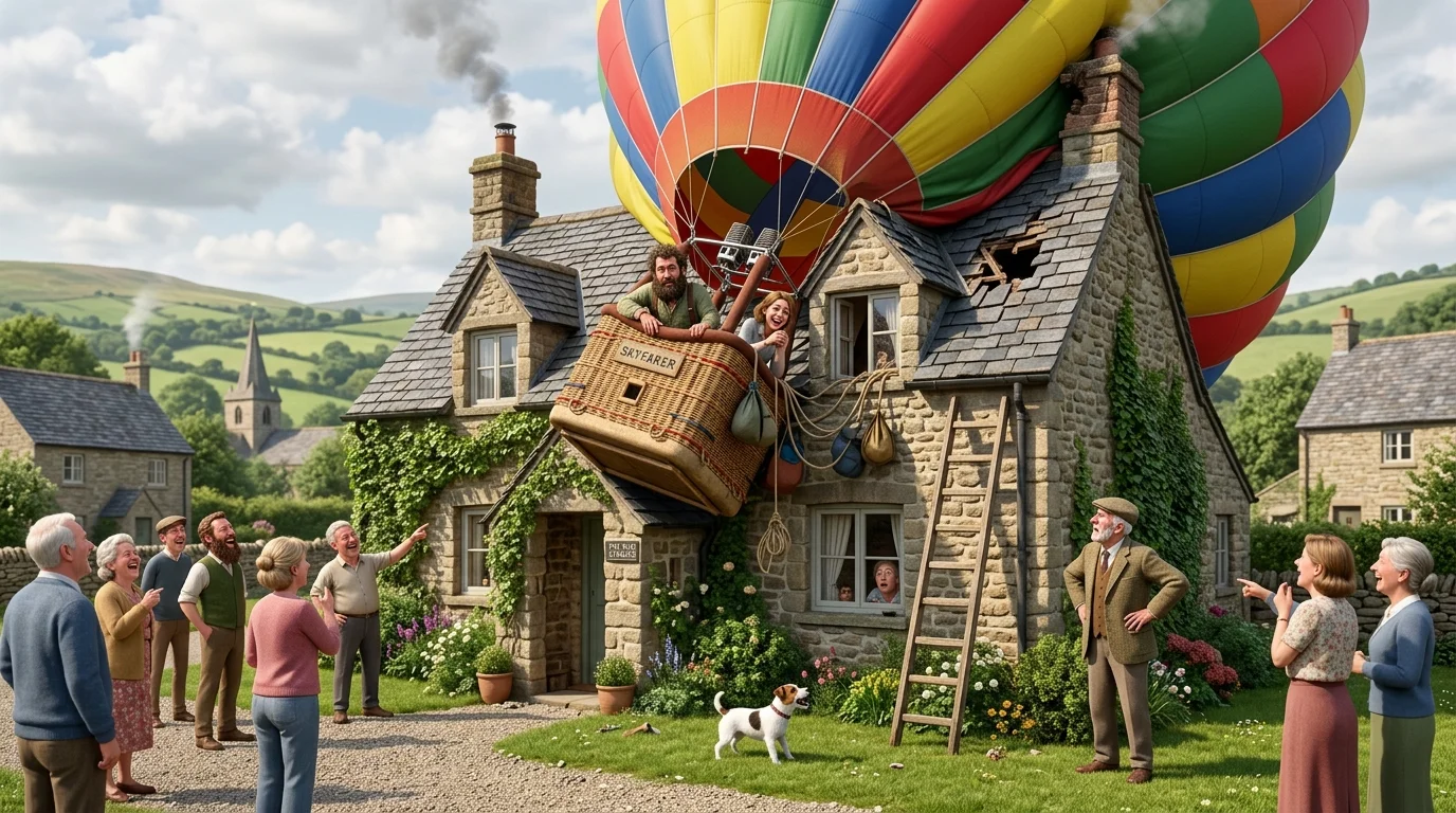 Hot Air Balloon Puns from Reddit