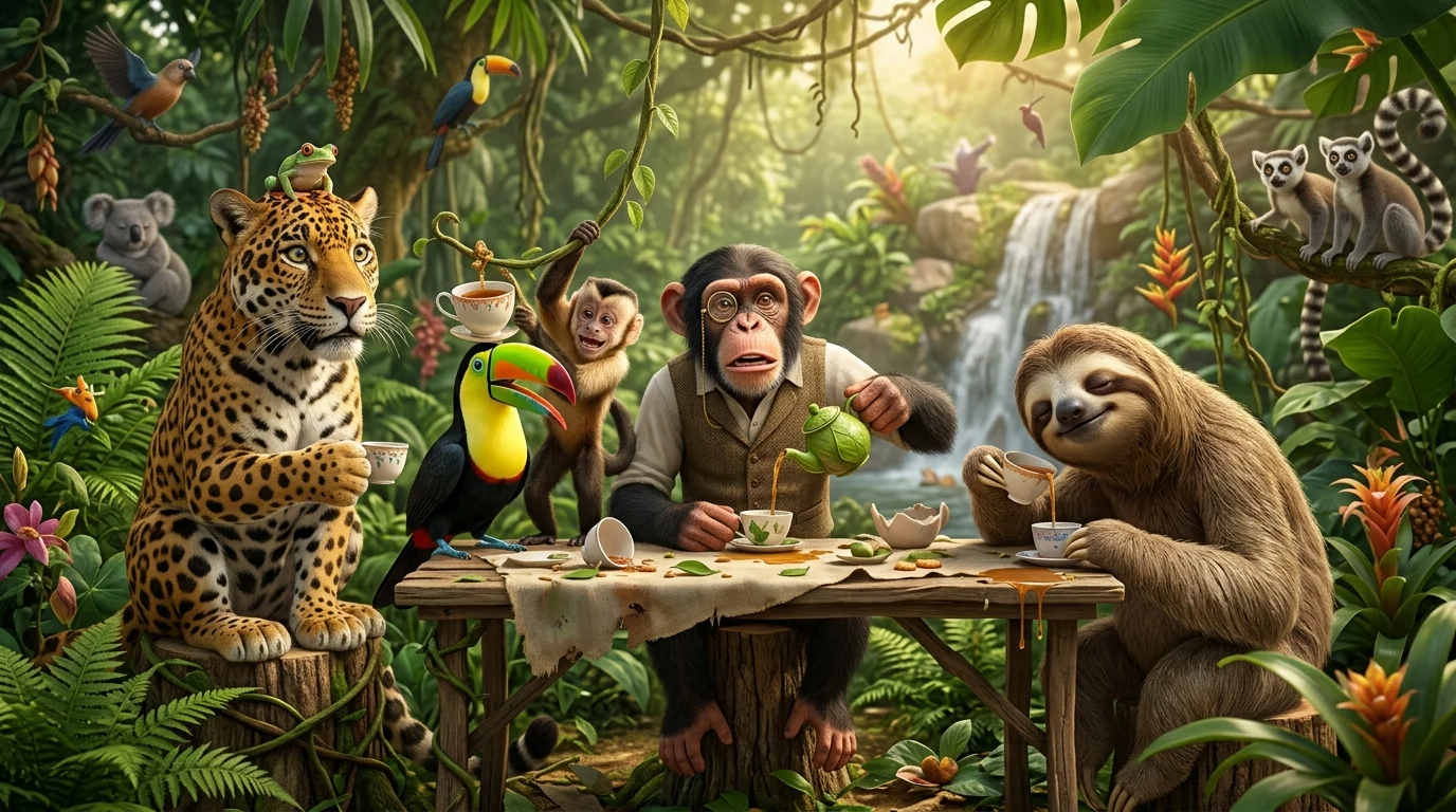 Jungle Pun Captions